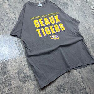 LSU NCAA Tigers Geaux Tigers T-Shirt March Madness Size XL